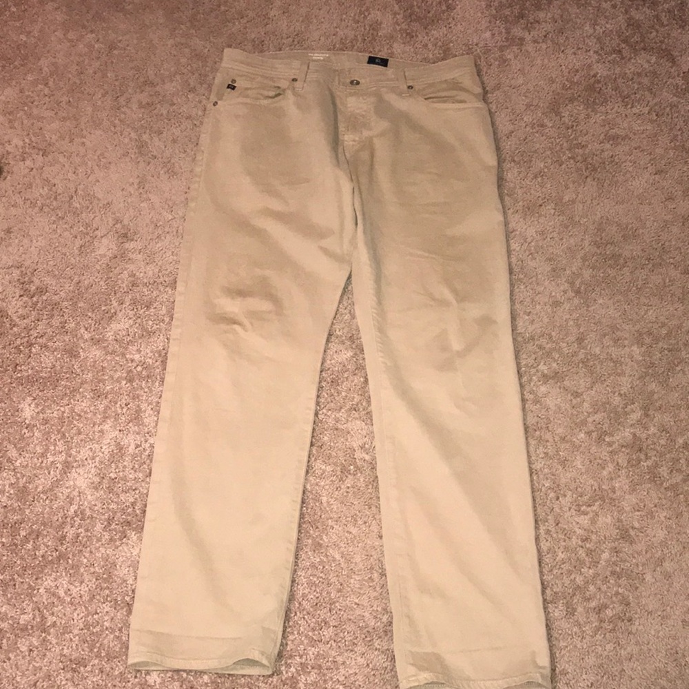 Khaki AG Graduate Pants